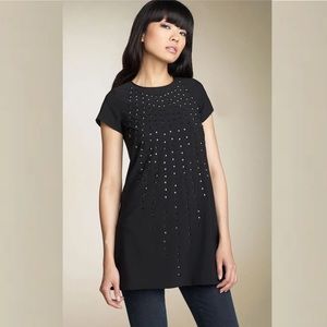 Karta Beaded Tunic Black JEWEL EMBELLISHED DRESS